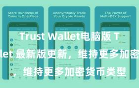 Trust Wallet电脑版 Trust Wallet 最新版更新，维持更多加密货币类型