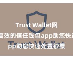 Trust Wallet网页版 安全高效的信任钱包app助您快速处置钞票